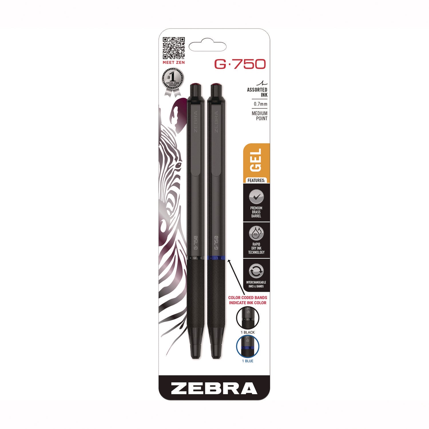 zebra-r-g-750-gel-pen-retractable-medium-0-7-mm-black-blue-ink-black-barrel-2-pack-zeb49802_1